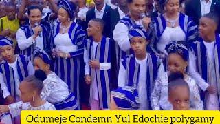 Prophet Odumeje Condems Yul Edochie polygamous lifestyle as he shows off hia Lovely Family