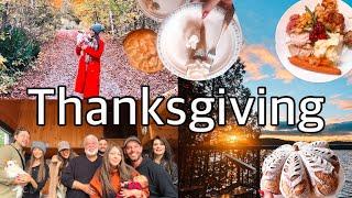 Thanksgiving 2023 Family Cottage Vlog  (Canadian Autumn Cabin)