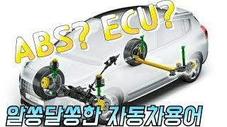 운전자들도 잘 모르는 ABS, ECU, EPS등 자동차 용어 알아보자! [차좋아]