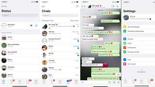 full cara ubah tampilan WhatsApp android menjadi WhatsApp iPhone terbaru