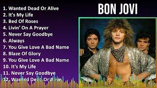 Bon Jovi 2024 MIX CD COMPLETO - Wanted Dead Or Alive, It's My Life, Bed Of Roses, Livin' On A Pr...