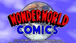 Wonderworld Comics TV edit commercial with Wolfman M