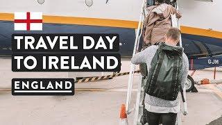 BYE ENGLAND, HI IRELAND  | Glastonbury UK Travel Vlog | Rabbies Tour Day 5