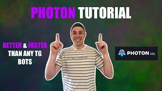 Trade 100x Solana Memecoins like a PRO | PHOTON Tutorial