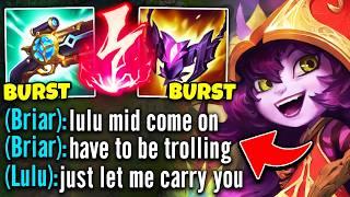 My team thought I was trolling for picking Lulu mid... but they didn't know my secret