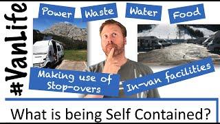 Using Stop-overs and Aires - What do you need in your van? - Being Self Contained