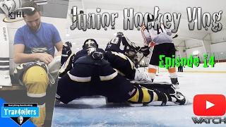 Junior Hockey Vlog Mic'd Ep. 14 | Road Trip | GoPro Hockey