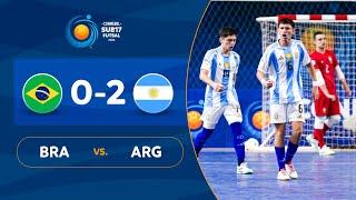 BRASIL vs. ARGENTINA [0-2] | RESUMEN | CONMEBOL SUB17FS | FASE FINAL