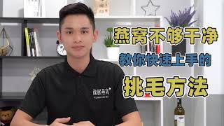 【燕窝挑毛】泡发的燕窝有小幼毛?燕窝加工厂教你最快速上手的挑毛步骤