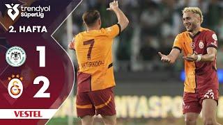 Vestel | Konyaspor (1-2) Galatasaray - Highlights/Özet | Trendyol Süper Lig - 2024/25