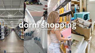 COLLEGE DORM SHOPPING VLOG ️