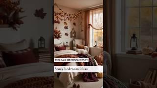 Fall Bedroom Refresh | Ideas for Ambient Cozy Bedrooms  #hometrends #aesthetic #cozyspaces #asmr