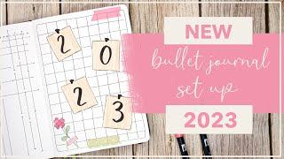 2023 New Bullet Journal Set Up | Plan With Me | Beginner Friendly