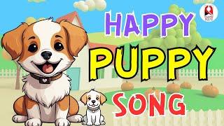 A Happy Puppy | Nursery Rhymes | Animated Songs for Kids | MAP MUSIC Kids