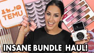 BEAUTY DUPES & BUNDLES! TEMU HAUL UNBOXING