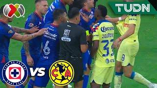 ¡SE ARMÓ LA BRONCA! Ditta y Zendejas se encararon | Cruz Azul 2-3 América | AP2023-J7 | Liga Mx|TUDN