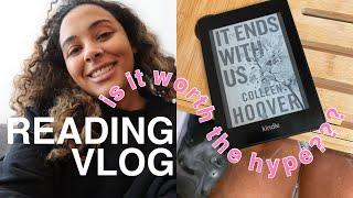 it ends with us reading vlog *no spoilers* tiktok made me read it, but is it worth the hype?