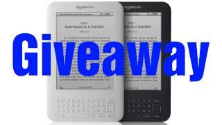 Amazon Kindle 3 Giveaway!