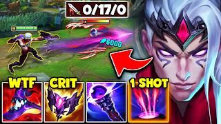 I MADE THIS IRELIA GO 0/17 WITH MY AP VARUS BUILD! (FULL HEALTH ONE SHOTS)