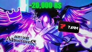 I SPENT $20,000 TO GET UNIQUE AIZEN (TRANSCENDED) IN ANIME ADVENTURES