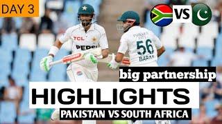 Pakistan vs South Africa 2nd Test DAY 3 Full Match Highlights | PAK vs SA 2nd Test DAY 3 Highlights