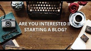 How to start a blog in 2018 - easy step by step guide