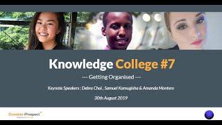 Developing an efficient Process - Knowledge College #7