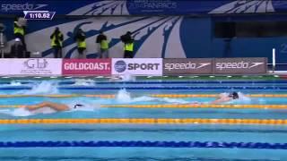 Katie Ledecky 400m Freestyle 35837 WORLD RECORD Pan Pacs 2014