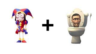 RAGATHA + SKIBIDI TOILET = ??? THE AMAZING DIGITAL CIRCUS