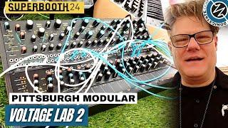 SUPERBOOTH 2024: Pittsburgh Modular - Voltage Lab 2 Modular System