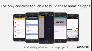 Kinetise amazing apps