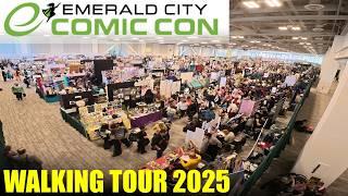 Emerald City Comic Con 2025 -  Full Walkthrough - Walking Tour - ECCC Seattle Summit & Arch Building