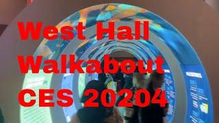 Immersive Tour Of CES Central Hall - Explore The Latest Tech Trends! Conference Whispers Walkabout