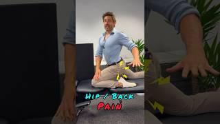 How to fix hip and back pain. #hippain #backpainrelief #backpain