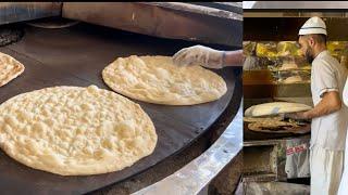 Zanjan bran bread in Iran - the most delicious bread and the most consumed bread in Iran.