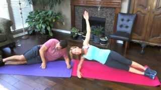 Tom and Kim Challan "Full Body Circuit" Workout At Home
