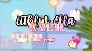 *late* 4k Special!  Being a Tocatuber l Fonts, apps, building houses  l