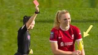 EVERY Red Card from WSL 2024