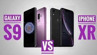 Samsung galaxy s9 VS Iphone XR сравнение камер / camera comparison