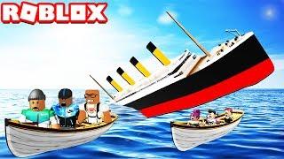 SURVIVE A SINKING SHIP IN ROBLOX