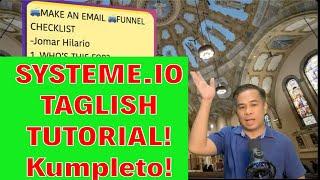 Systeme.io Tutorial in Tagalog, Build a Marketing Funnel in Tagalog +English, Step by Step