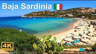 Baja Sardinia - Costa Smeralda 4K Walking Tour & Drone footage #sardegna #sardinia #italy