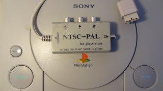 PlayStation unofficial accessories: Analogue TV output (RF-out) add-on with NTSC-PAL converter