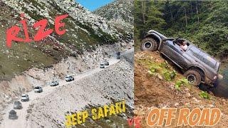 EXTREME OFF ROAD & Adventure // Rize Fırtına Vadisinde  UNUTULMAZ ANLAR!