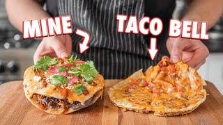 Making The Last Taco Bell Mexican Pizza At Home | But Better