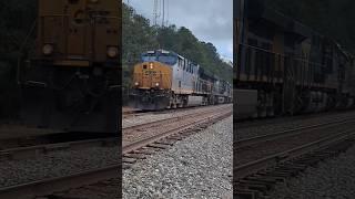 CSX local train L619 departs Raleigh NC near Nowell Road 3/17/2025