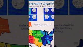 Cada estado de Estados Unidos tiene su propia moneda #numismática #coin #usa #usmint #collection