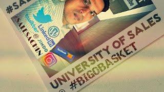 सेल्सचिन  salesachin India's First University of sales and marketing #bigobasket  #salesstrategy