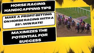 Making a Profit Wagering on Horse Racing with a 25% Win Rate