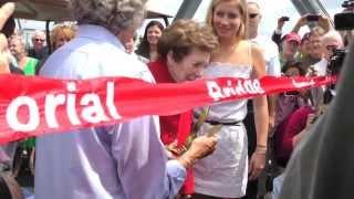 Eileen Foley Cuts the Ribbon!!